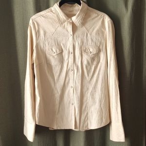 Cowgirl Up brocade size L western shirt